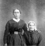 Ulrike Trebess with her mother Justine Carras